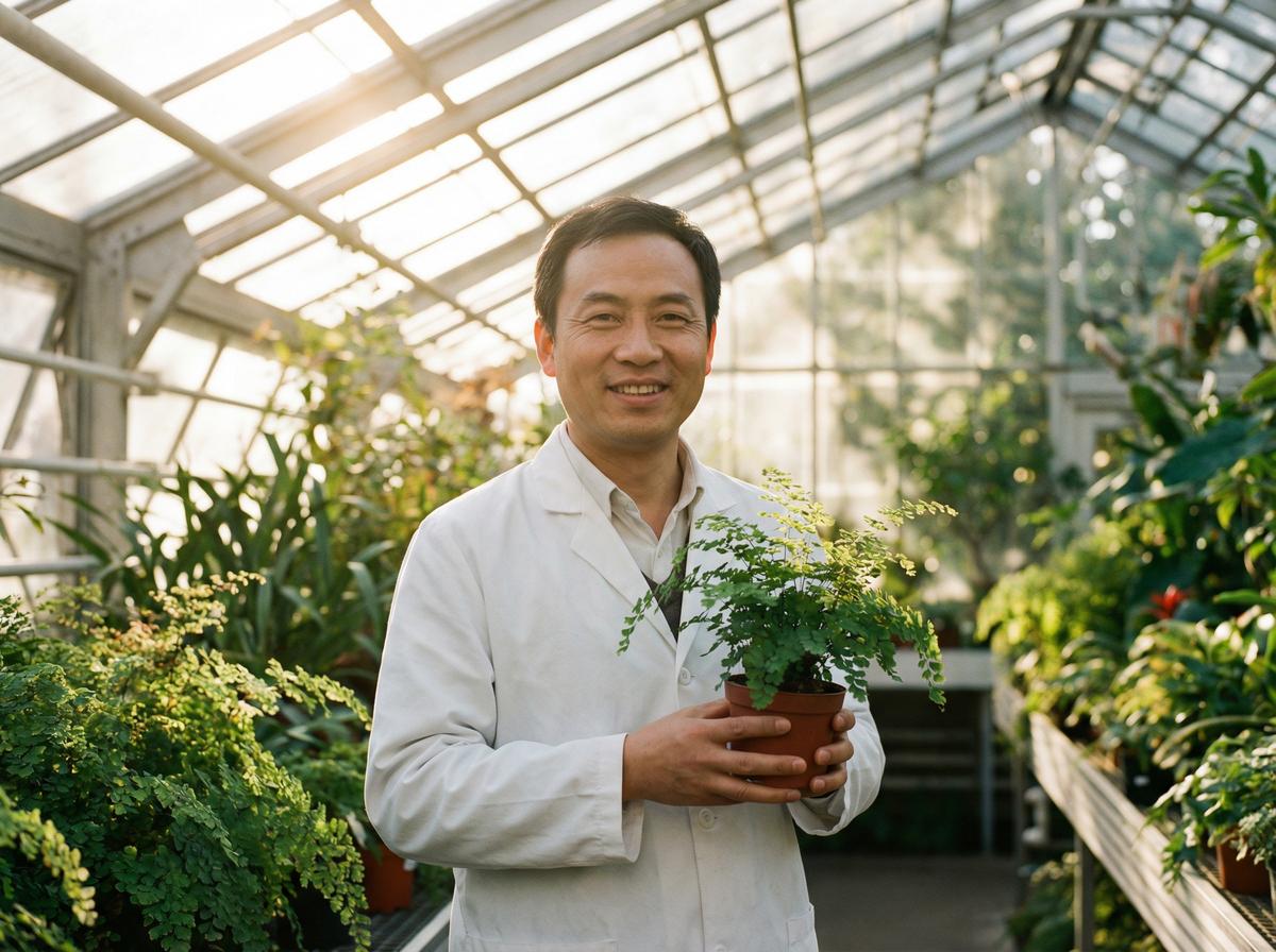 福利姬植物专家陈建华